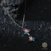 İkili Kelebek Kolye
