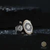 Aşk Mührü İşlemeli Gümüş Erkek Yüzük Modeli