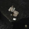 Selçuklu Kartalı Kapaklı Gümüş Yüzük
