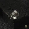 Harfli ve İsimli Gümüş Yüzük