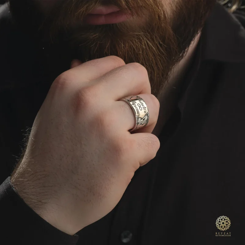 BEYZAT 2025 NISAN24259 copy Sonsuzluk İsimli Gümüş Yüzük