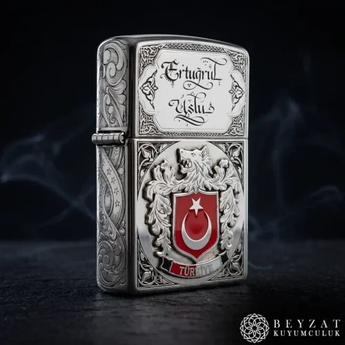 Bizim Çocuklar İsimli Benzinli Premium Tasarım Çakmak