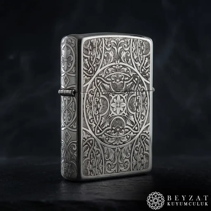 1 Hasbiyallah Gravür İşlemeli Benzinli Premium Tasarım Çakmak