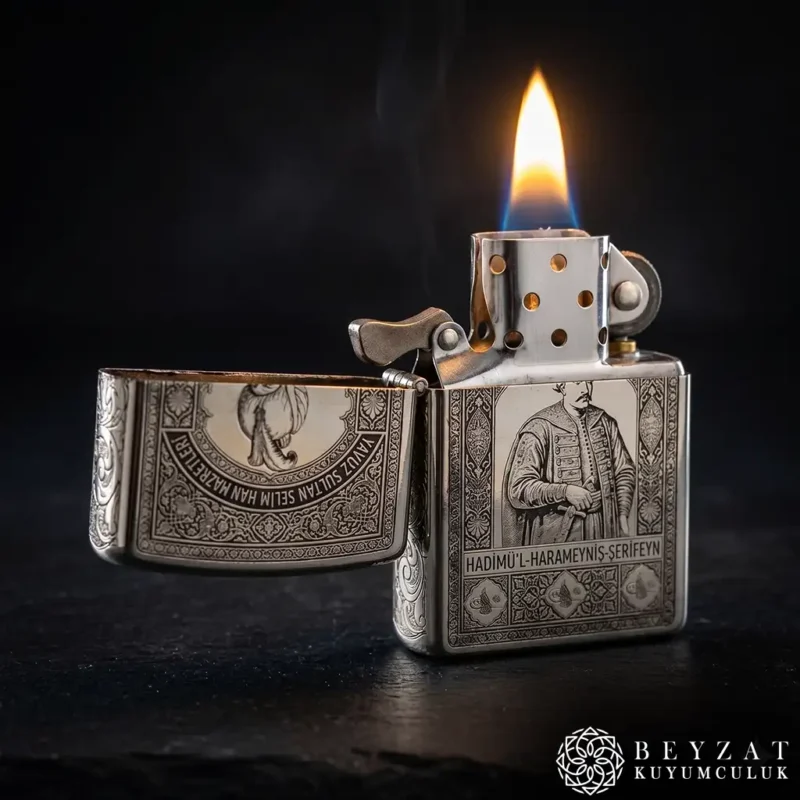 3 Yavuz Sultan Selim Benzinli Premium Tasarım Çakmak