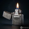 3 Hasbiyallah Gravür İşlemeli Benzinli Premium Tasarım Çakmak