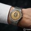 ottoman-29542-3-26 İsimli ve Aslan Figürlü 14 Ayar Altın Kadranlı Kol Saati