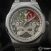 ottoman-29661-1-40 Cesur Aslan Gümüş Kadranlı Kol Saati