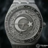 ottoman-29680-2-42 Savaş Türkün Düğünüdür Gümüş Kadranlı Kol Saati