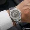 ottoman-30792-2-10 Ay Yıldız Motifli Gümüş Kadranlı Erkek Kol Saati