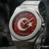 ottoman-30828-2-16 Ay Yıldız İsimli Gümüş Kadranlı Kol Saati