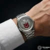ottoman-30884-2-44 Türk Arması Gümüş Kadranlı Kol Saati