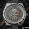 ottoman-30948-1-26 Osmanlı Sancağı Gümüş Kadranlı Erkek Kol Saati