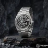 ottoman-31508-3-55 Göklerin Hakimi Kartal Gümüş Saat Modeli