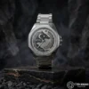 ottoman-31590-3-65 Sekizgen Bozkurt Gümüş Kadranlı Kol Saati