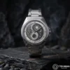 ottoman-31595-3-66 Sekizgen Güneş ve Ay Erkek Gümüş Kadranlı Kol Saati